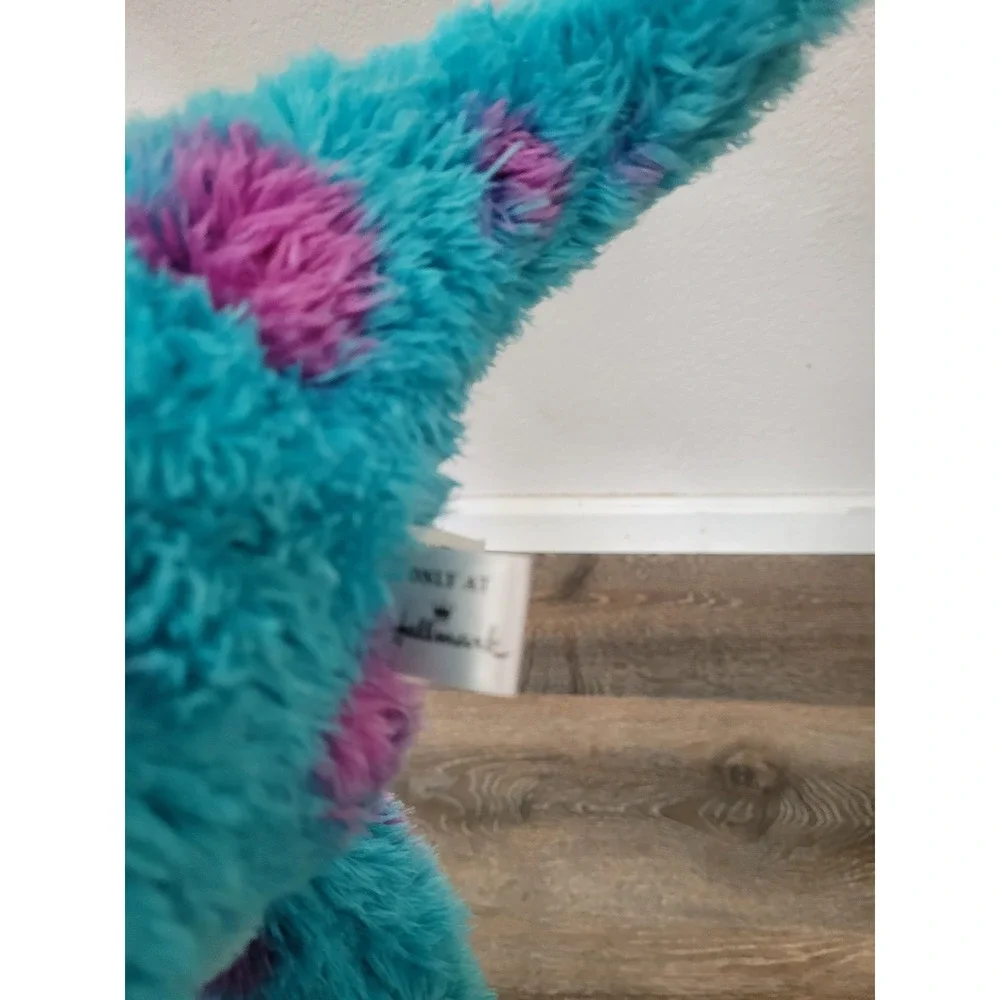 Disney Pixar Monsters Inc Sulley‎ Plush Hallmark Blue Shaggy Monster Toy #5